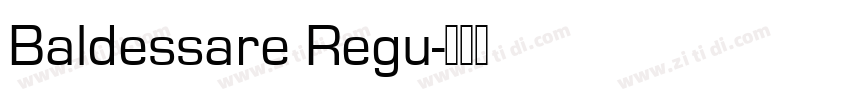 Baldessare Regu字体转换